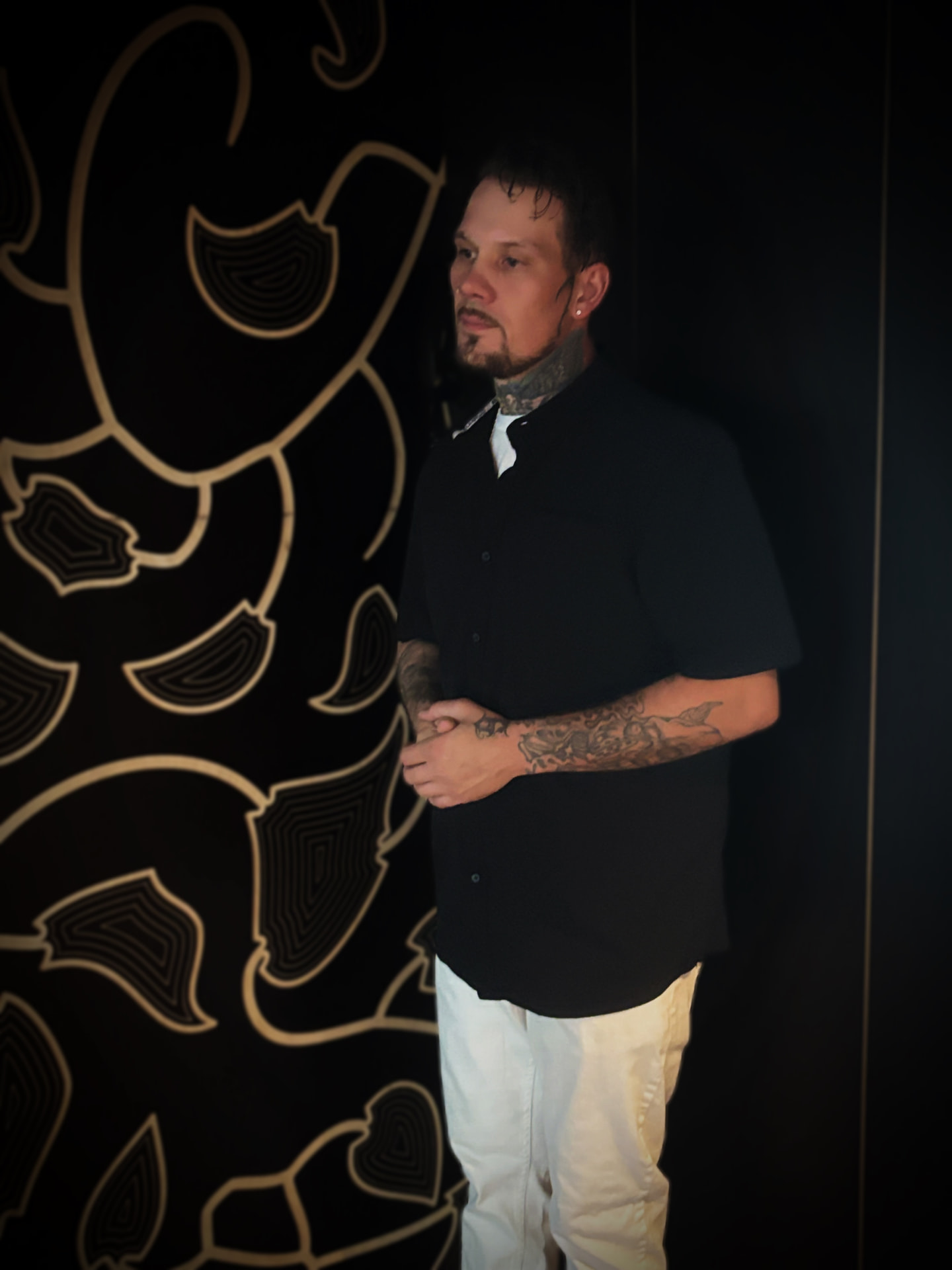 Chris, artist at The Ink Shop
